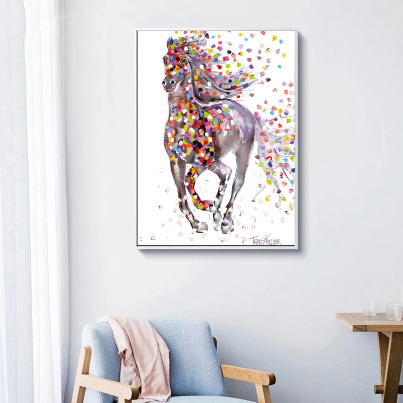 abstract horse3