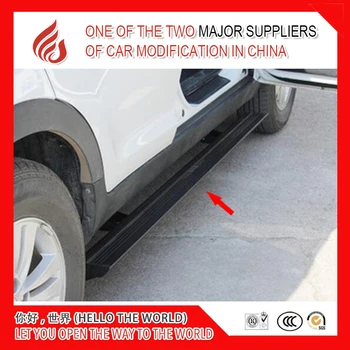 

High quality aluminium alloy Automatic scaling Electric pedal side step running board for Sorento 2009 10 11 12 13 2014 2015