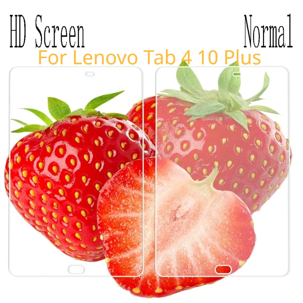 Protector de pantalla vidrio templado 9H para Lenovo Tab 4 10 Plus TB-X704F X704N 1 pulgadas película protectora tran | Компьютеры и