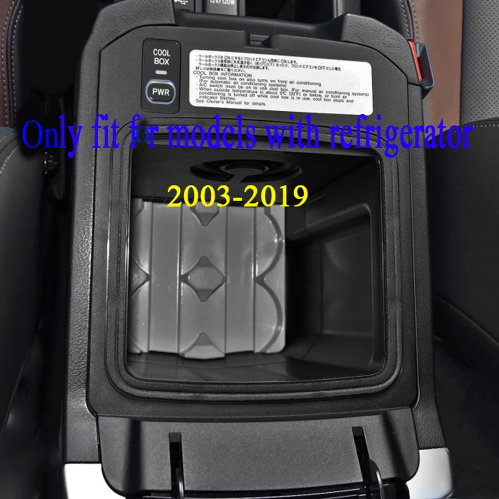 Inner Storage Box Parts Accessories Auto Interior ABS Organizer For Toyota Land Cruiser Prado FJ 120 FJ120 150 | Автомобили и
