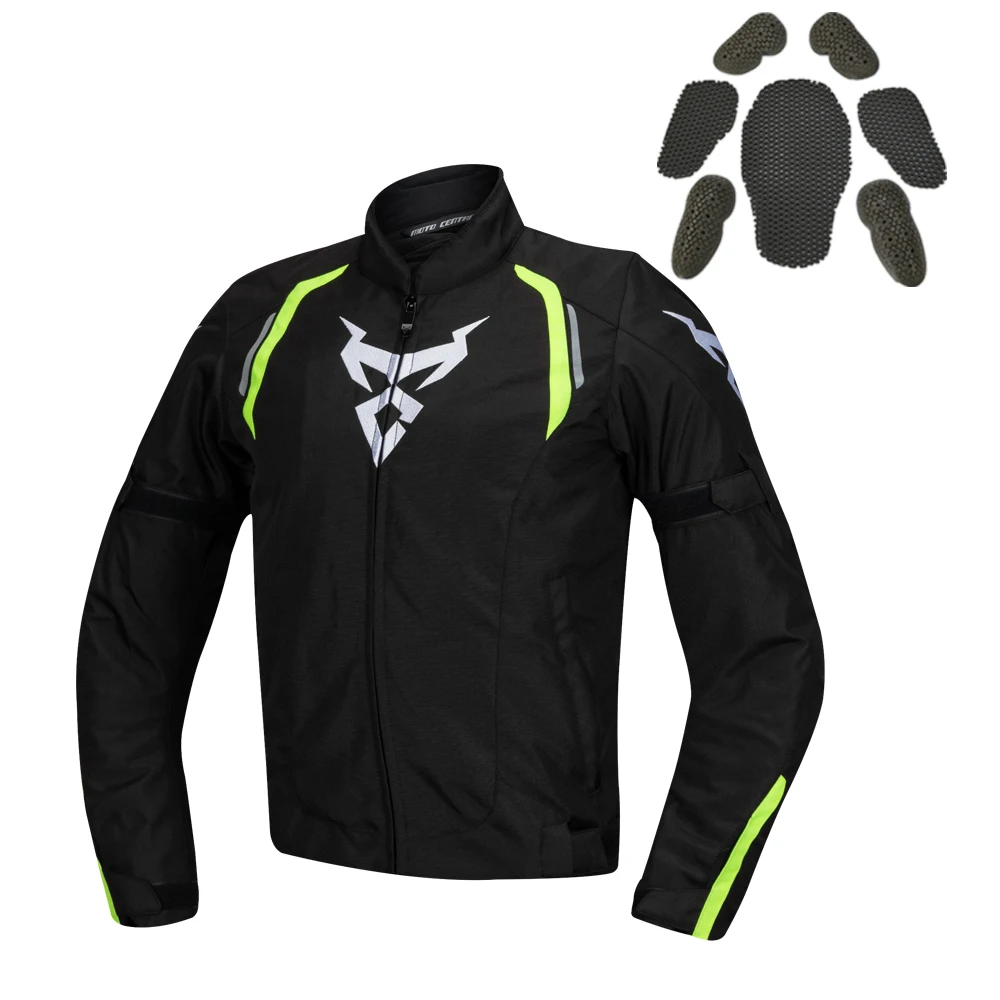 Прозрачный MOTOCENTRIC Men Waterproof Motorcycle Jacket& Pants Suit Moto Touring Jacket Winter Riding Motocross Jacket Protective Gear - Цвет: Прозрачный