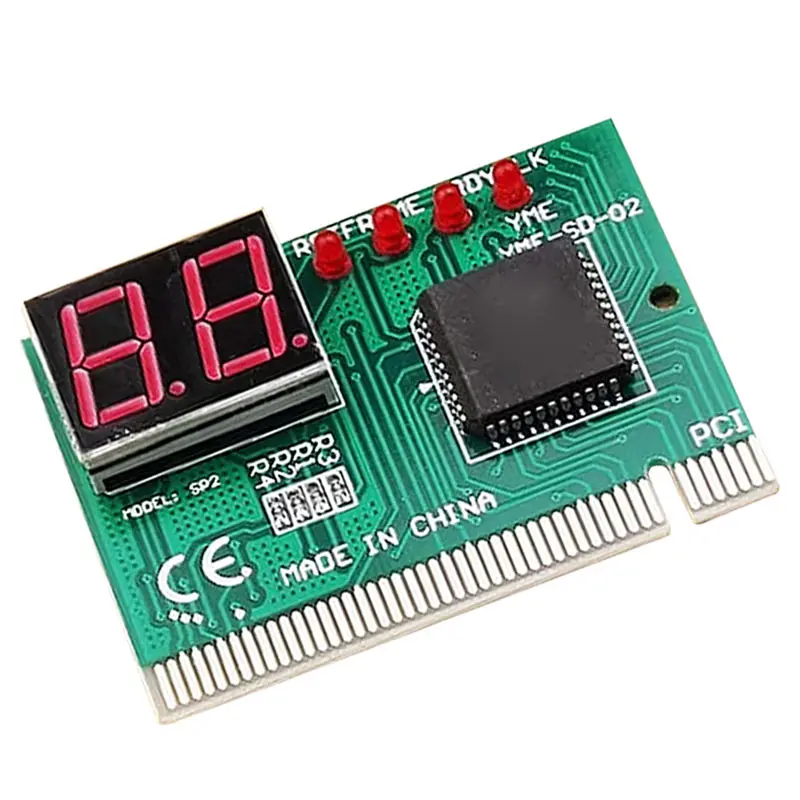 Новая горячая 2 разрядный PC PCI диагностическая карта материнская плата