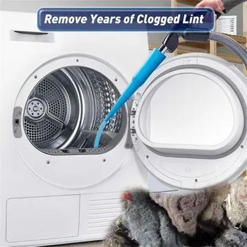 

1M Universal Remove Dryer Vent Vacuum Cleaner Portable Dust Removal Extension Tube for Washer Dryer Ventilation Fixing Home