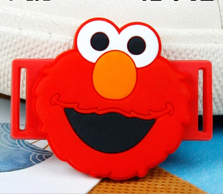7 PEKO-chan doraemon Pikachu elmo Cookie monster спортивная обувь аксессуары ПВХ ткань обувь кроссовки шнурки подарок для детей - Цвет: 7