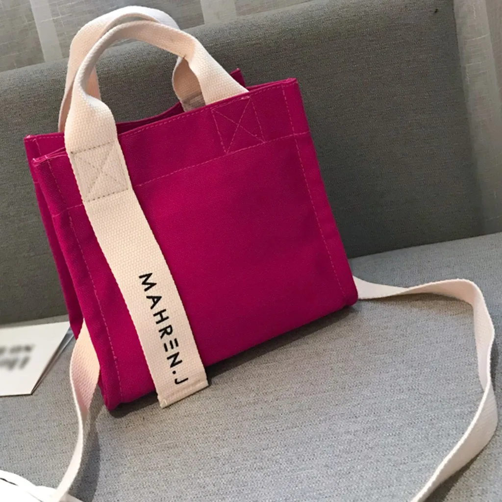 Модные Женские однотонные простые Стильные холщовые сумки через плечо, роскошные сумки, дизайнерские сумки bolsa feminina