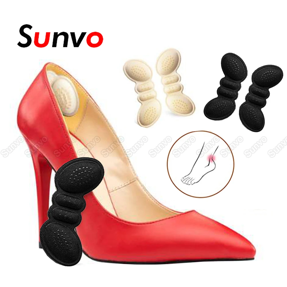 

Women Heel Protector Pad for High Heels Shoes Adjust Size Adhesive Heel Liner Grips Shoe Insert Sticker Pain Relief Foot Care