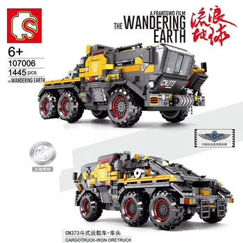 

Sembo Wandering Earth 107009 Military Tank Figther Trucks Educational Toy Birthday Gift compatible with