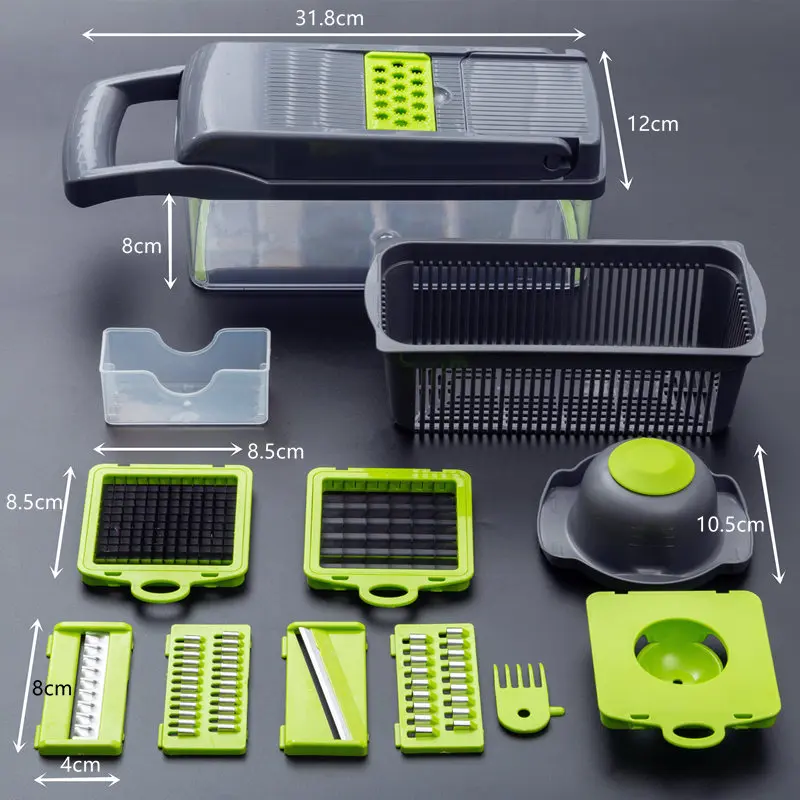 Multifunctional Vegetable Cutter Fruit Slicer Grater Shredders Drain Basket Slicers 8 In 1 Gadgets Kitchen Accessories Multifunctional Vegetable Cutter Fruit Slicer Grater Shredders Drain Basket Slicers 8 In 1 Gadgets Kitchen Accessories