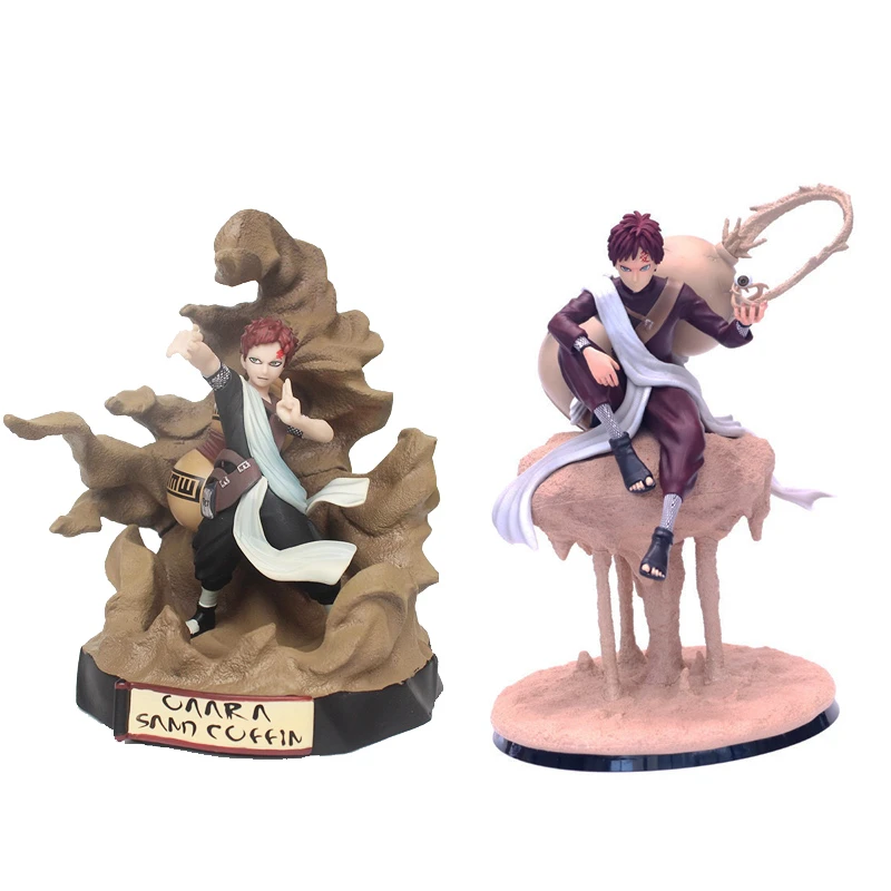 22センチメートル我愛羅砂棺砂漠のガアラcs Gkアクションフィギュア日本アニメ我愛羅pvcグッズおもちゃギフト Action Figures Aliexpress