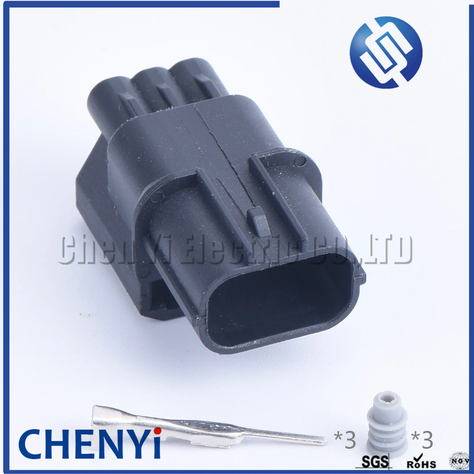 Description Picture 4 of item2 set HX 040 3 pin waterproof car plug adapter ignition coil connector For Honda Civic Element CR-V 6189-0887 6188-4739
