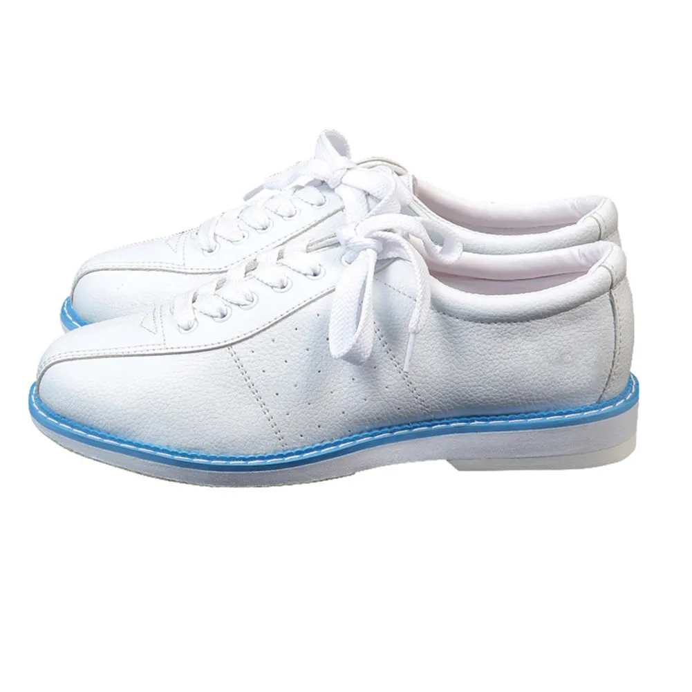 Белая обувь для боулинга для мужчин и женщин; унисекс; спортивная обувь для начинающих; обувь для боулинга; кроссовки; ZJ55