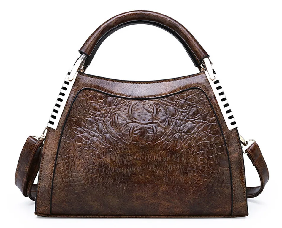 Брендовые роскошные сумки женские сумки дизайнерские сумки через плечо для женщин винтажные сумки на плечо высокого качества сумки из крокодиловой кожи Sac