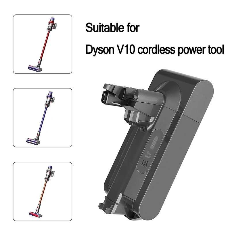 For Dyson V10 4000mah 25.2v 4.0ah Battery For Dyson V10 Battery Liion