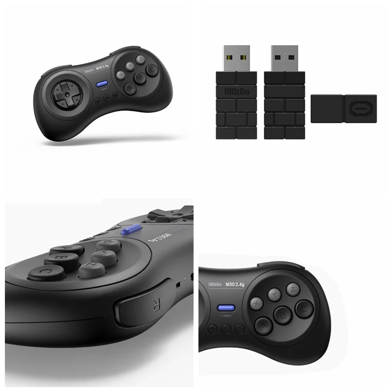 8bitdo M30 Bluetooth Беспроводной геймпад 2,4 г для оригинального sega Genesis и Seg для nintendo переключатель PC MAC Пара игры