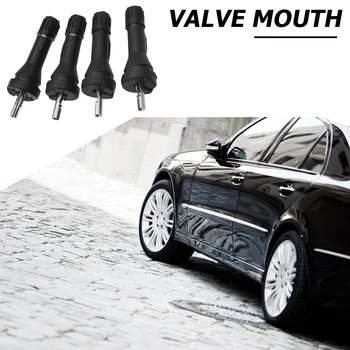 

TPMS Rubber Snap in Valve Cars Stems Caring Personal Accessories for Mazda Nissan Renault Chrysler Fiat Pack of 4