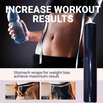 

Osmotic Plastic Body Wrap Paper Cellulite Waist Burning Osmotica 1PC Legs Arms Wrap Film Former Anti Cellulite Sauna Belt Fat