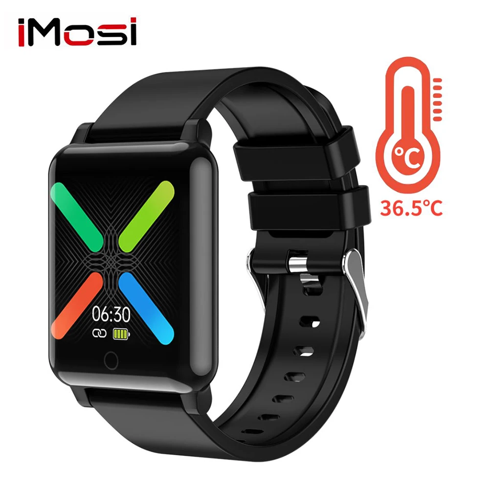Smart Watch Body temperature measurement watch F54 Women Men Smartwatch