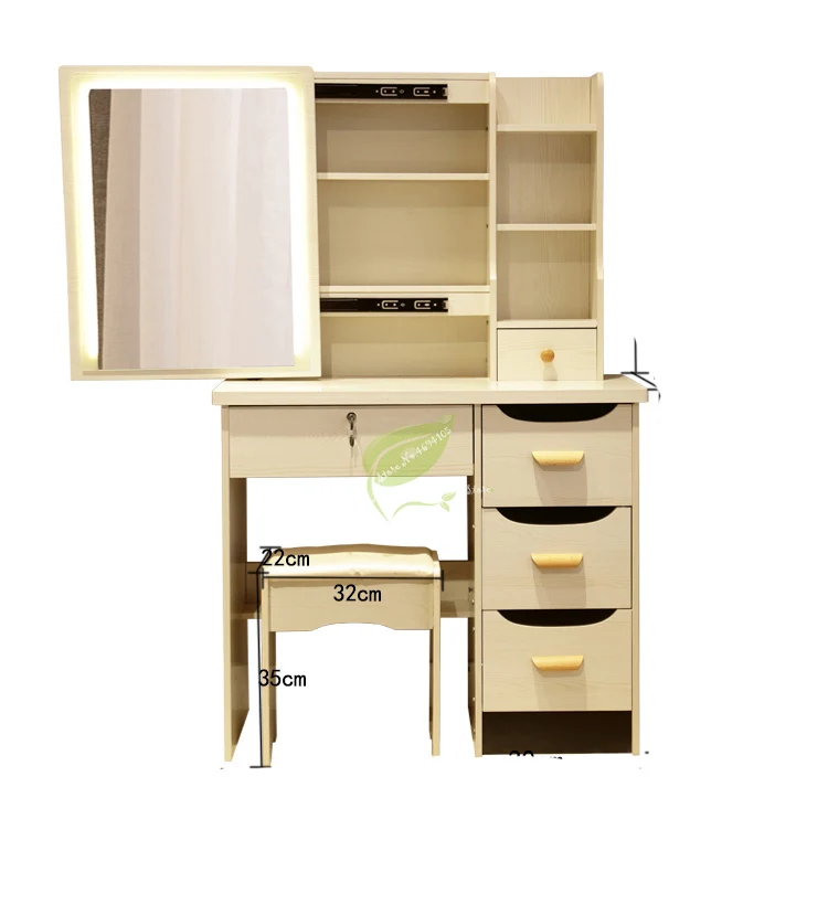 Modern Dressing Table Storage Cabinet Integrated Small Dressing