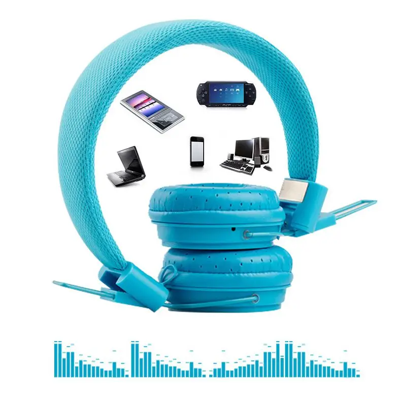 3 5MM Stereo Bass Kids Headphones E5 With Microphone Adjustable Headband Music Earphones Children Headsets Small Earphone Gift
