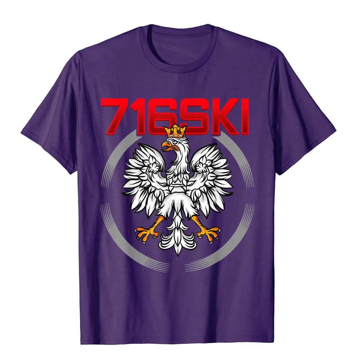 716ski Buffalo Dygyus Day Shirt Poland Eagle Polish 716 T-Shirt__B12537purple