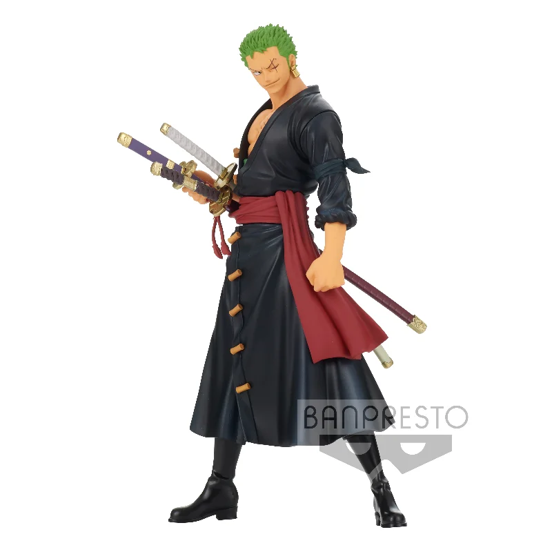 BANDAI Banpresto DXF One piece Zoro Kazunokuni Аниме Кукла игрушки фигурка модели | Игрушки и хобби