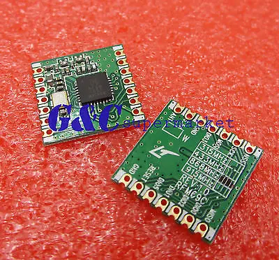 Беспроводной трансивер RFM69CW HopeRF 868 МГц с RFM12B совместимым отпечатком пальца |