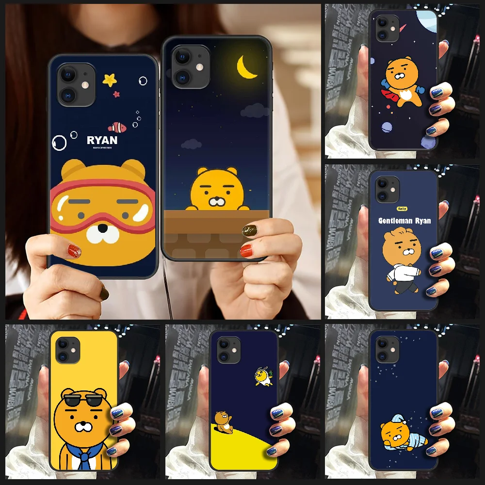 Чехол для телефона с рисунком Райана медведя чехол iphone 5 5s se 2 6 6s 7 8 12 mini plus X XS XR 11 PRO