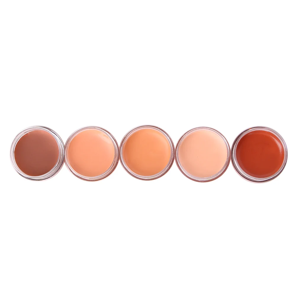 Pelle naturale macchia copertura completa correttore cremoso trucco viso labbra fondotinta viso correttore crema trucco strumento di bellezza - immagine 3