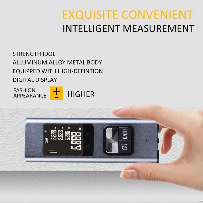 Portable Rechargeable Laser Rangefinder 40M Laser Distance Meter Range Finder Portable Rechargeable Laser Rangefinder 40M Laser Distance Meter Range Finder