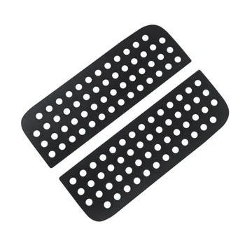 

Car Window Glass Decals Rear Door Strip Sticker Cover Trim Aluminum Black