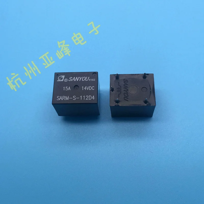 

Auto Relay SARM-S-112D4 Group Converts 5 Legs 15A14VDC Coil Voltage 12VDC