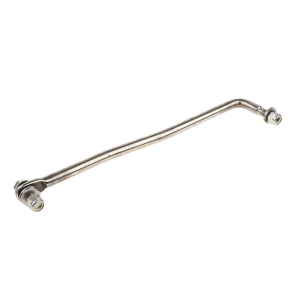 Stainless Steel Outboard Steering Link Lever Tie Rod End Set for Yamaha