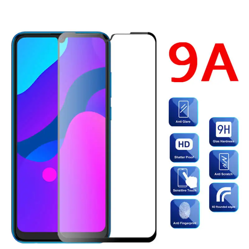Защитное стекло для Huawei Honor 9A закаленное протектор экрана на Xonor 10X Lite 10i 10 Light Honor9A 3D