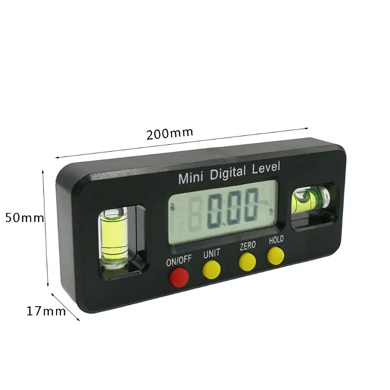 Mini Digital Protractor Angle Finder Inclinometer Electronic Level with Magnetic