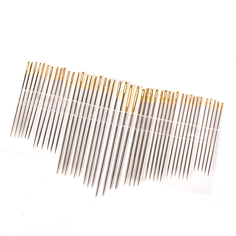 10/30/45PCS/lot Popular  Assorted Hand Sewing Needles Embroidery Mending Craft Quilt Sew Case Different sizes