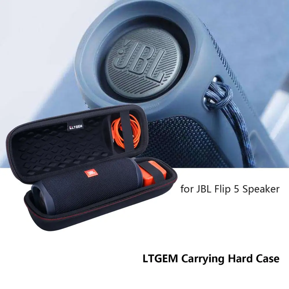 LTGEM водонепроницаемый жесткий чехол EVA для JBL Flip 5 Speaker|Аксессуары аудиосистем| |