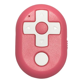 

New Wireless Bluetooth Remote Control Button Stick Selfie Shutter Self-Timer Camera for iphone Android Phone(Pink)
