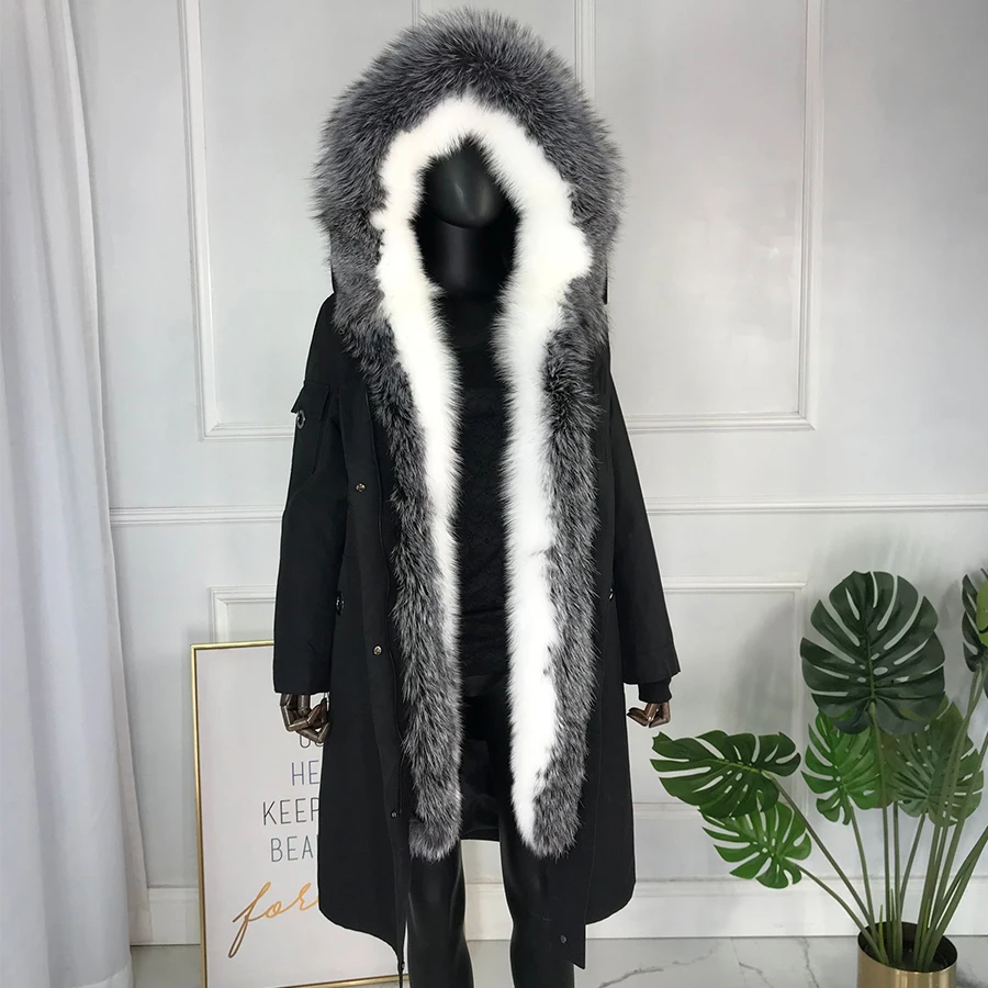 

real fur parka