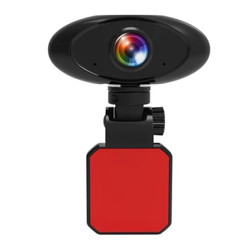 

Camara Web HD Webcam USB Webcam Full HD1080P Clip-On Webcam with Mic for Laptop PC Video Conferencing Online Lesson Call