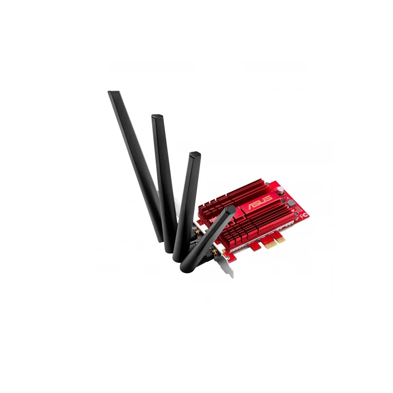 

ASUS PCE-AC88 4x4 802.11ac Wireless AC3100 PCIe WiFi adapter speed up to 3100Mbps