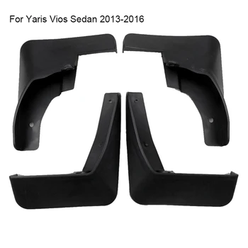 

4Pcs Universal Mud Flaps Mudguards Splash Guards Fender for Toyota Yaris Vios Sedan 2013-2016