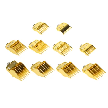 

10pcs 8 Size Hair Clipper Limit Comb Hair Salon Guide Comb Set Hair Clipper Cutting Combs Hair Styling Salon Hairdressing Combs