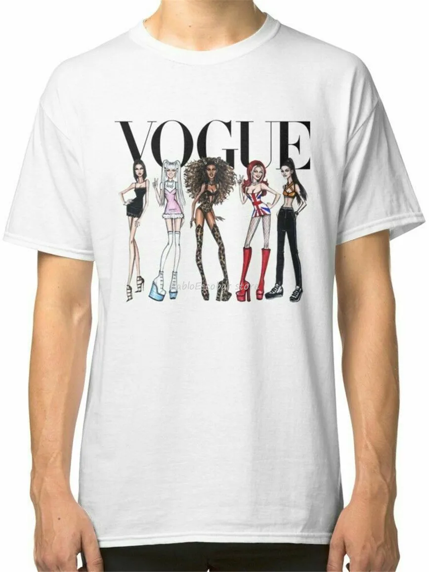 Vogue специй белые футболки для девочек длинные Размеры 4XL 5XL подарок забавная