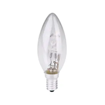 

E14 Halogen Lamp Bulb Candle Shape AC 220V-240V Lighting Household Supplies