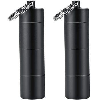 

2PCS Outdoor Sealed Waterproof Warehouse Waterproof Pill Box Waterproof Storage Tank