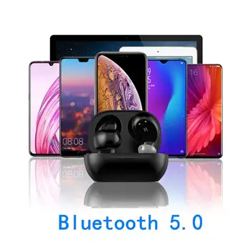 

S12 Universal TWS Wireless Bluetooth 5.0 Noise Reduction 9D Stereo Headphone