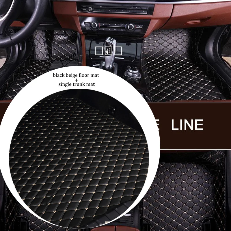 Водонепроницаемый автомобильный коврик и коврик на багажник для KIA Rio Niro K3 K5 Soul Ceed Cerato Forte Camival Carens Sorento Stinger Optima