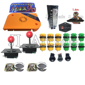 

Pandora kit 2 Player DIY Pandora box 9D 2500 in 1 arcade game cabinet machine with jamma board kit Happ joystick button power