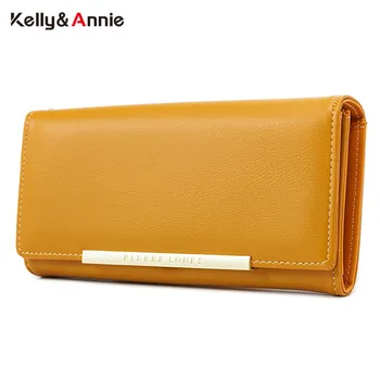 

Brand Designer Long Clutch Wallet Women Fashion Hand bag Female Wallet Larger Capacity Purse Many Card Holder Ladies Carteira