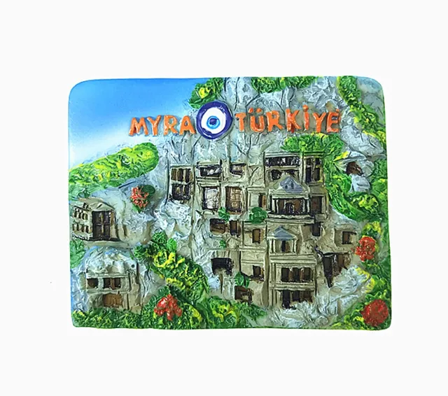 Side-Antalya Türkei Souvenir Kühlschrankmagnet - Reiseandenken Für Deine Sammlung
